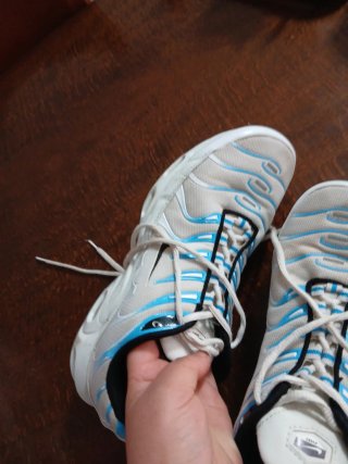 Sneakers Nike Air Max Tn Bianche e Blu