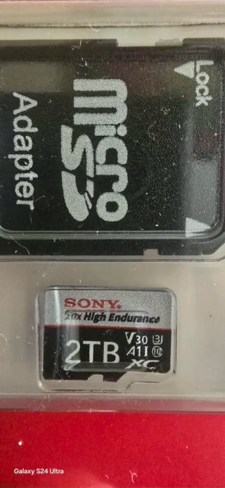 Tarjeta Micro SD Sony 2TB + Adaptador