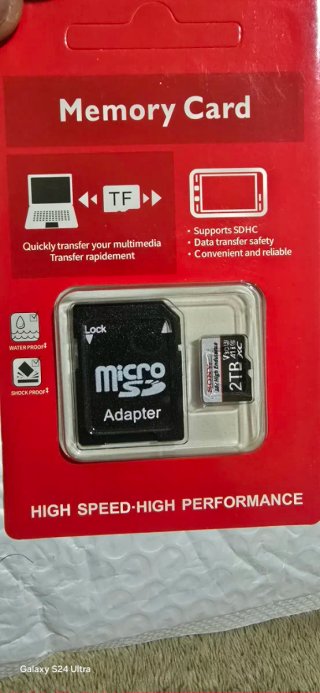 Tarjeta Micro SD Sony 2TB + Adaptador