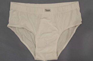 Pack 2 Slips Abanderado. Talla XEG (60). Blancos