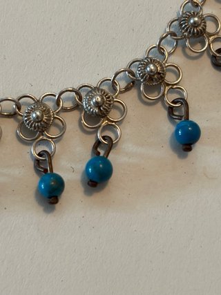 Set Collana e Orecchini Argento Blu