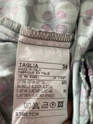 Pantalón Benetton estampado floral