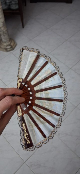 Mini ventagli spagnoli decorati