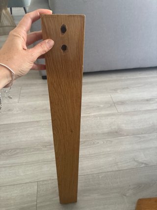 Tablero mesa comedor redonda efecto microcemento