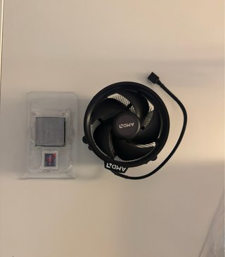 AMD Ryzen 5 1600 AF + disipador original