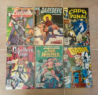 Lote comics Forum N1, El castigador, Daredevil...