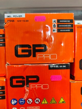Lote 7 Baterías Gel Moto GP-PRO 12V