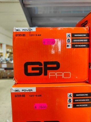 Lote 7 Baterías Gel Moto GP-PRO 12V