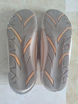 Zapatillas Beige y Naranja