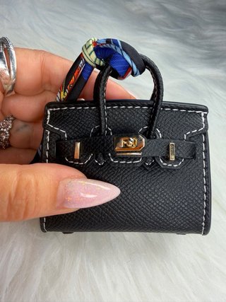 Mini bolso negro 7.5x7.5cm