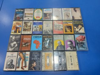 Lote 27 Casetes: Clásica, Flamenco, Compil.