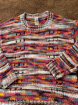 Jersey de mujer multicolor talla única
