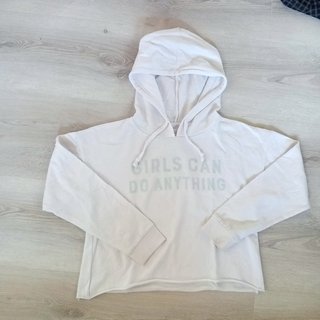 Sudadera Rebel Talla S Mujer Blanca