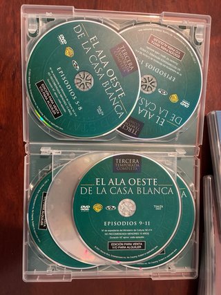 Colección El Ala Oeste de la Casa Blanca DVD