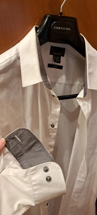 Traje caballero gris con camisa a juego