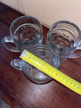 Brocche di birra in vetro (3 unità)