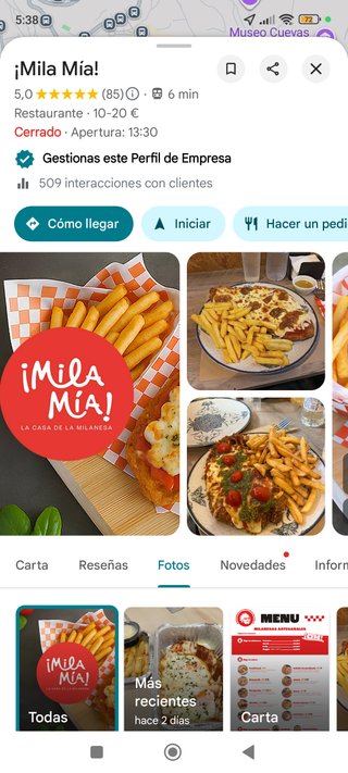 !Mila Mia! Restaurante Take Away & Delivery