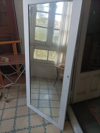 Espejo Puerta Armario Madera