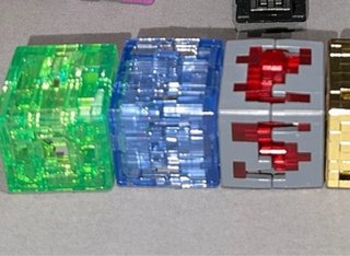 Cubos Minecraft kinder Joy