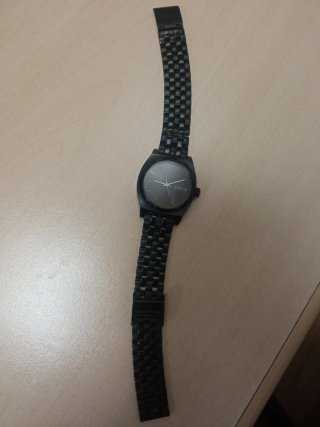 Orologio Nixon Donna Acciaio Nero