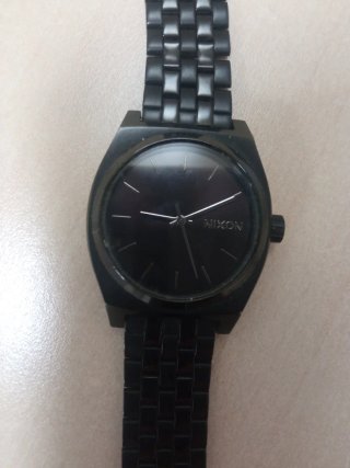 Orologio Nixon Donna Acciaio Nero