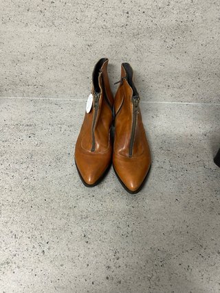 Botines MariaMare cremallera marrón talla 36