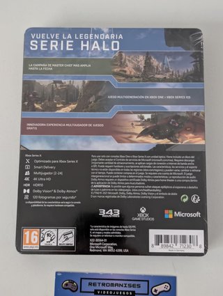 Halo Infinite Steelbook Edición Coleccionista Xbox