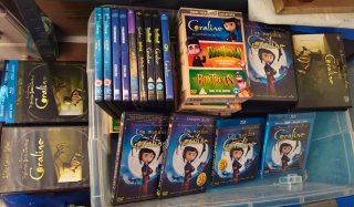 Coraline Blu-ray 3D y DVD Colección de 20€,30€,50€