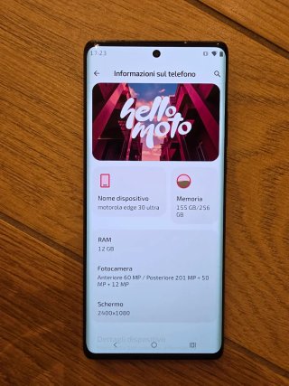 Motorola Edge 30 Ultra 256GB + 12GB 200 megapixel