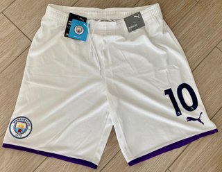 Sergio Kun Aguero Manchester City Pantaloncini L