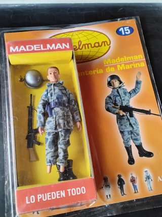 Madelman Militar de Marina con Fascículo
