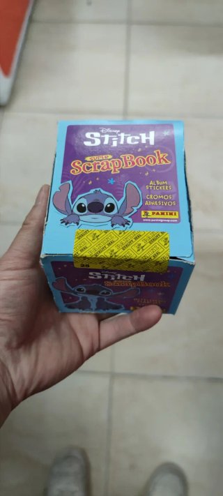 Cromos Stitch Panini ScrapBook
