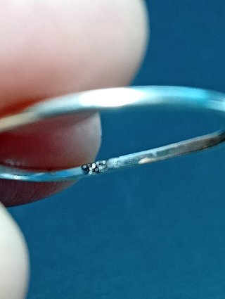 Anillo Plata Ley Flor onix verde