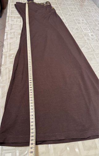 Abitino vintage Oltre marrone con decori