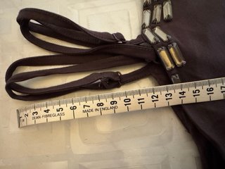 Abitino vintage Oltre marrone con decori