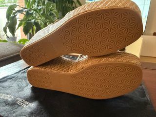 Sandalias Carmela Mujer Talla 40 Doradas