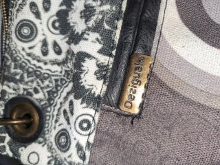 Bolso Desigual Gris Multicolor