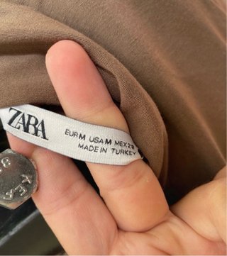 Abito camicia ruched Zara donna M