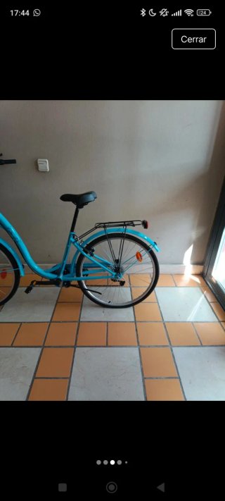 Bicicleta 24 Vintage Azul