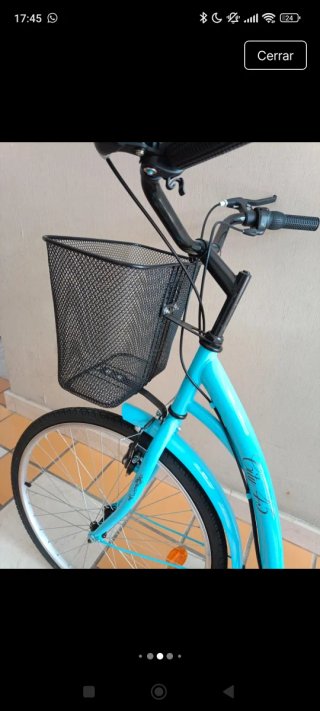 Bicicleta 24 Vintage Azul