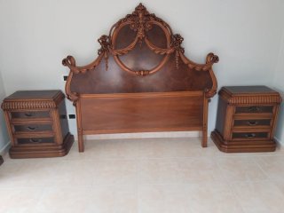 Dormitorio antiguo madera