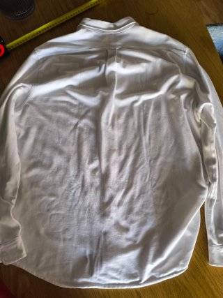 Camisa Ralph Lauren XL Featherweight Mesh Blanca