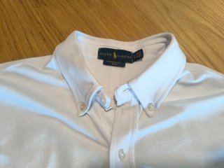 Camisa Ralph Lauren XL Featherweight Mesh Blanca