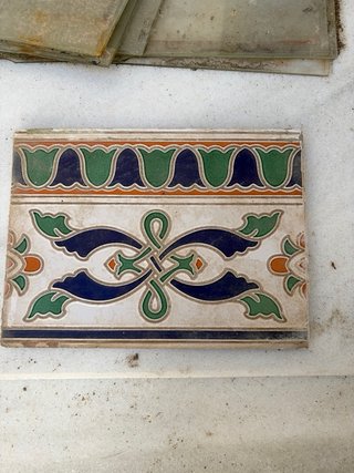 Baldosas cerámicas patio/fachada estilo andaluz