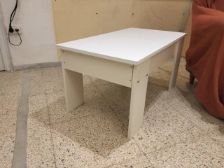 Mesa de centro elevable