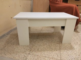 Mesa de centro elevable