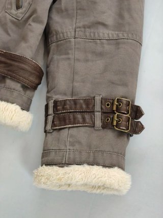 Chaqueta Aviador Burberry Marrón/Gris