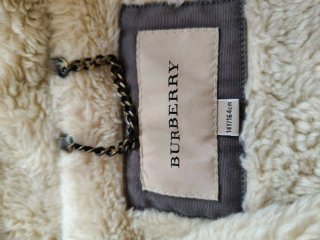 Chaqueta Aviador Burberry Marrón/Gris