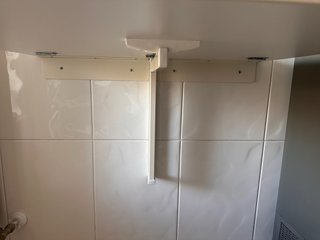 Mesa plegable de pared blanca Ikea