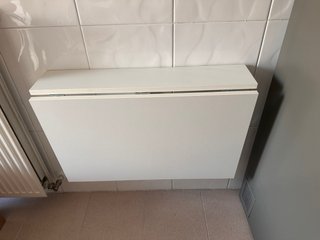Mesa plegable de pared blanca Ikea